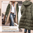 Lade das Bild in den Galerie-Viewer, Damen-Thermomantel mit Fleece-Futter für Herbst und Winter