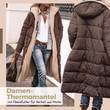 Lade das Bild in den Galerie-Viewer, Damen-Thermomantel mit Fleece-Futter für Herbst und Winter