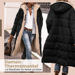 Lade das Bild in den Galerie-Viewer, Damen-Thermomantel mit Fleece-Futter für Herbst und Winter