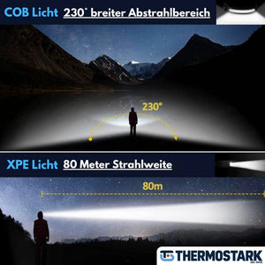 PROFI 350 - 2 IN 1 Led Stirnlampe - Das Original