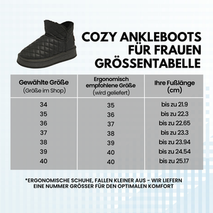 Ergonomischer Komfortschuh für Frauen - CozyAnkle Boots
