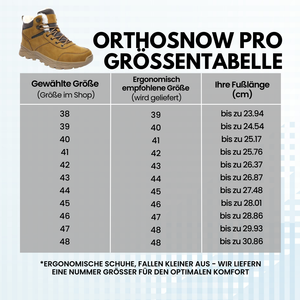 OrthoSnow Pro - Stiefel für Herbst und Winter