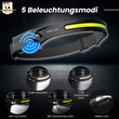 Lade das Bild in den Galerie-Viewer, PROFI 350 - 2 IN 1 LED Stirnlampe - Original
