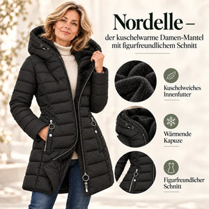 Nordelle – der Wintermantel, der wärmt und der Figur schmeichelt