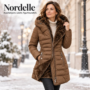 Nordelle – der Wintermantel, der wärmt und der Figur schmeichelt
