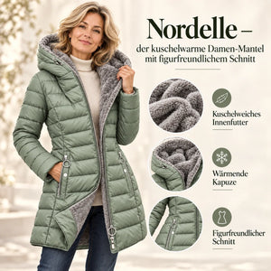 Nordelle – der Wintermantel, der wärmt und der Figur schmeichelt