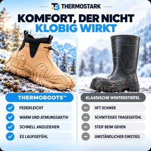 ThermoBoots – Wasserdichte Allwetter-Ganzjahresstiefel | Rutschfest & Schmerzlindernd